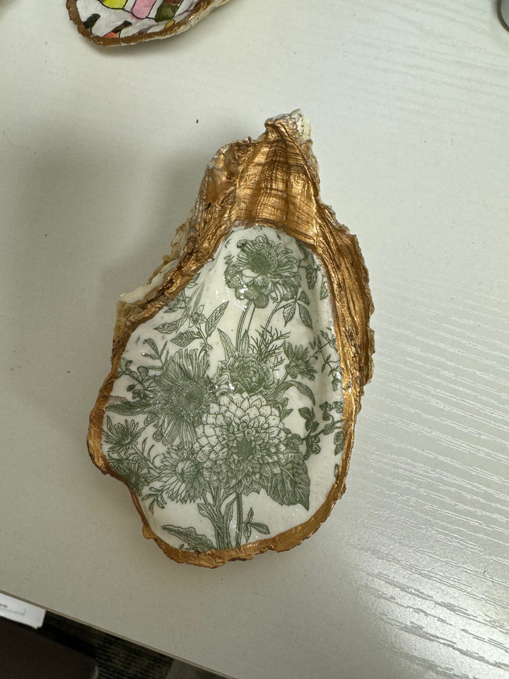 The Pearly Page: Oyster Trinket Dish