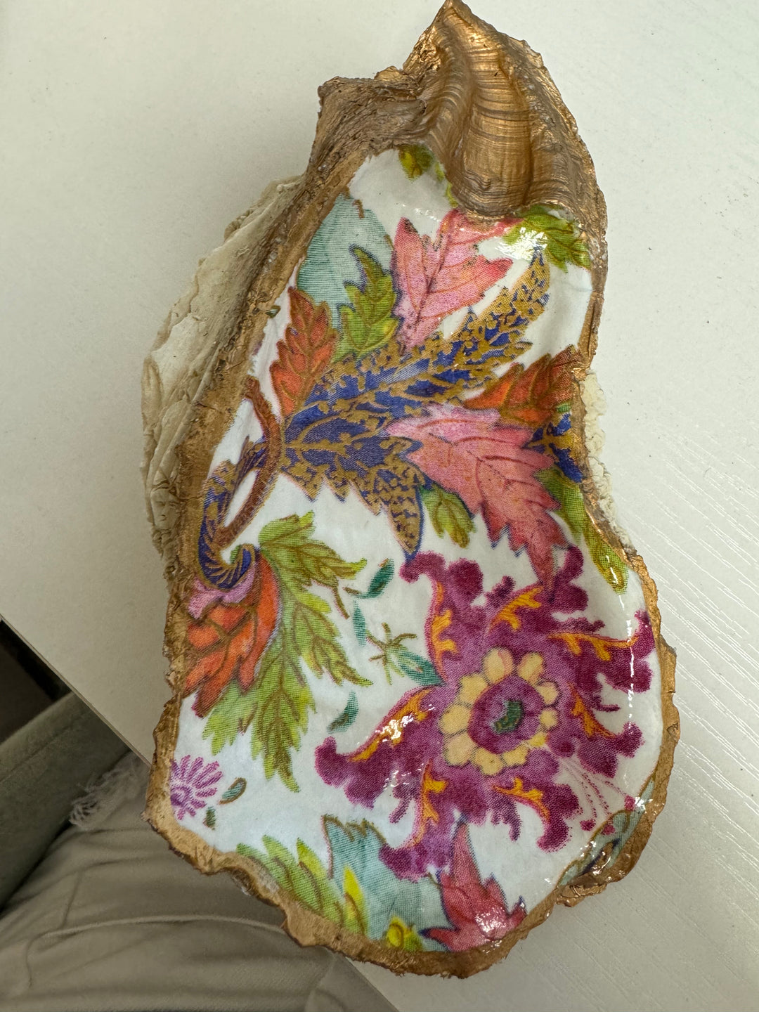 The Pearly Page: Oyster Trinket Dish