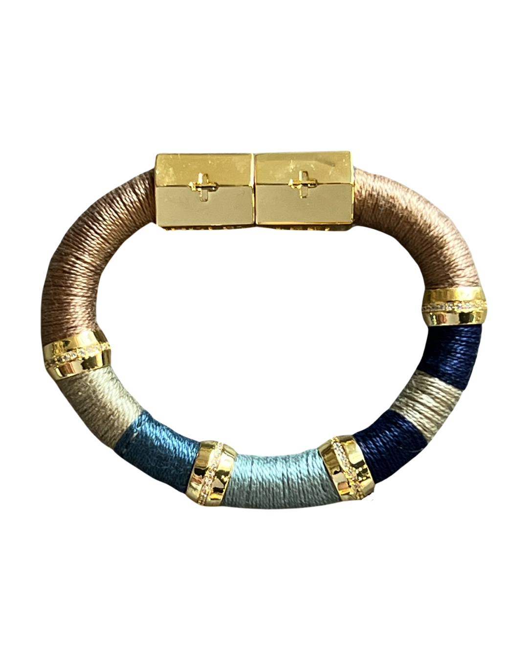 Colorblock Bracelet - Night Café