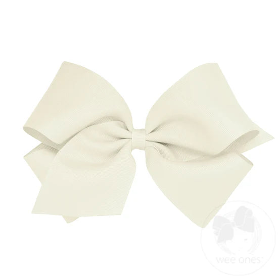 Wee Ones- King Classic Grosgrain Hair Bow