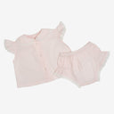 BABY ANN FLUTTER SLEEVE DIAPER SET