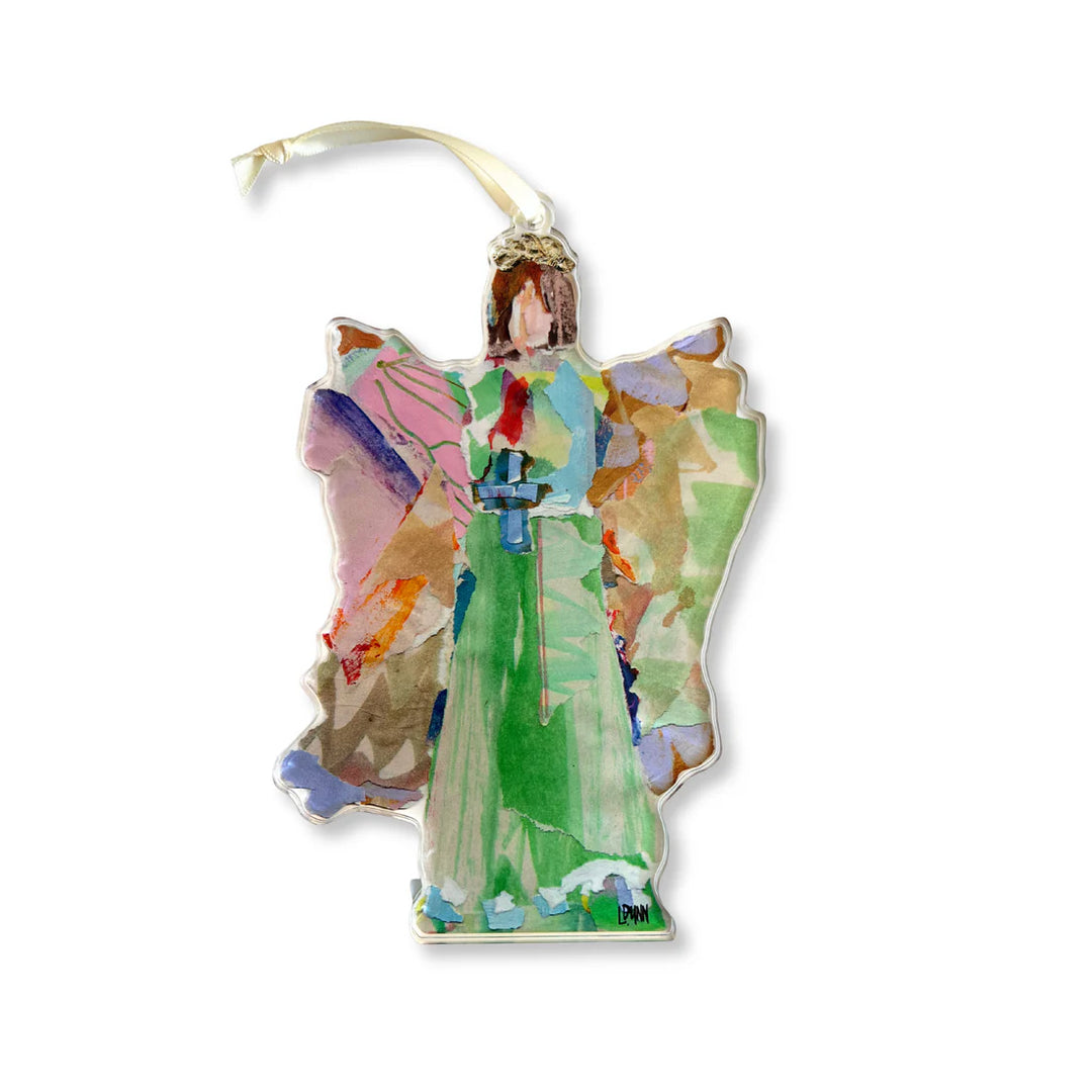 Angel Of Glory Acrylic Ornament