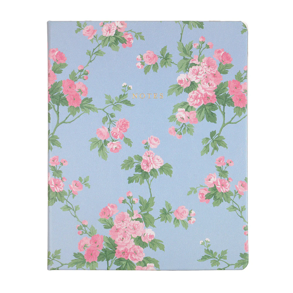 Laura Ashley - Blue Garden Blooms Journal 8x10