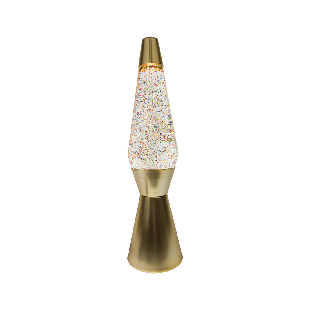 Bullet Flow Lamp - Golden glitter
