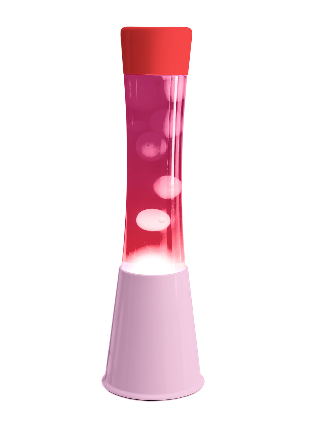 Flow lamp tower pink and red