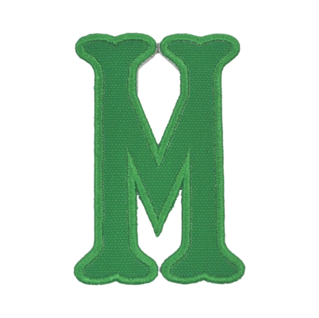 LETTER APPLIQUÉS-M