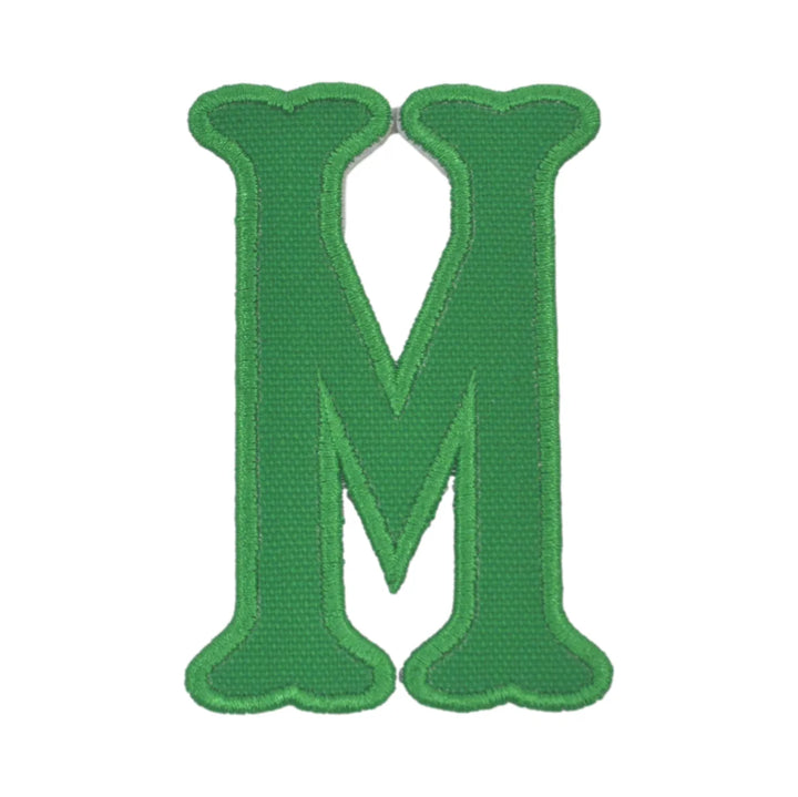 LETTER APPLIQUÉS-M