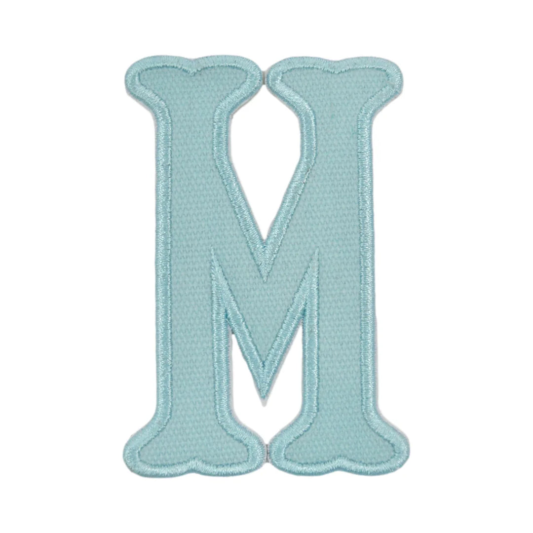 LETTER APPLIQUÉS-M