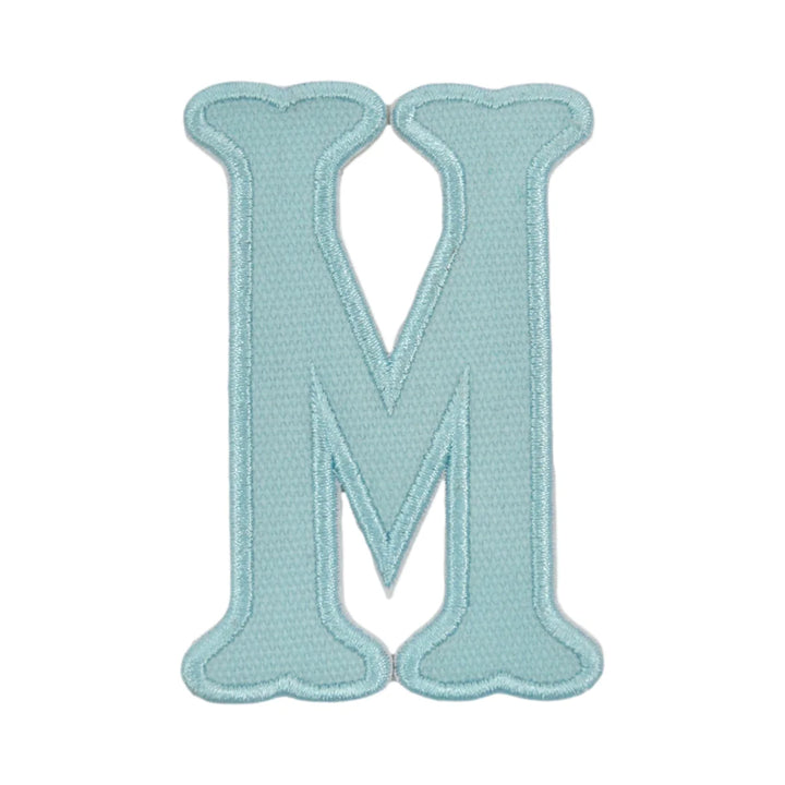 LETTER APPLIQUÉS-M