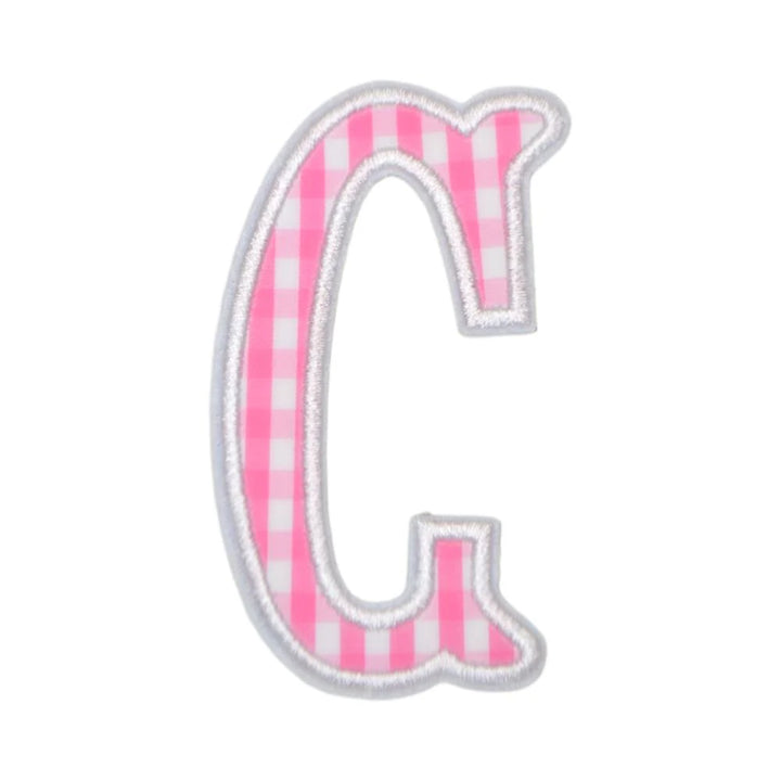LETTER APPLIQUÉS-C