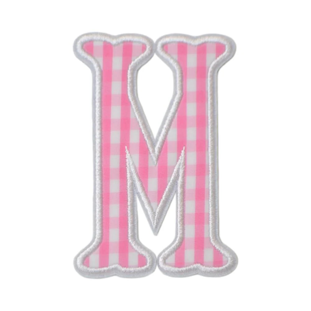 LETTER APPLIQUÉS-M
