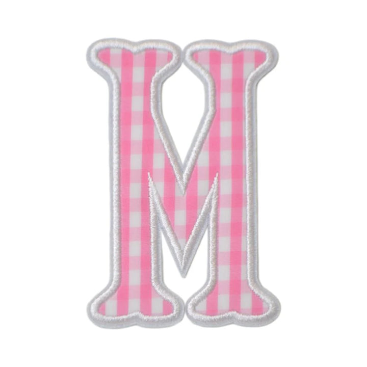LETTER APPLIQUÉS-M