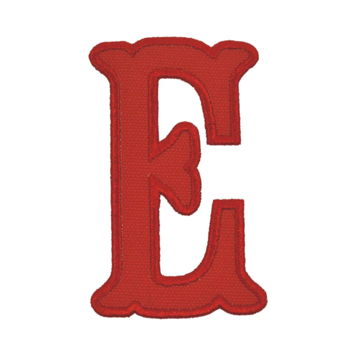 LETTER APPLIQUÉS-E