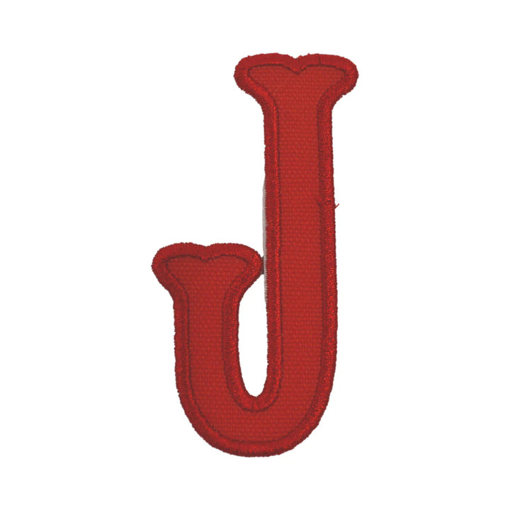 LETTER APPLIQUÉS-J