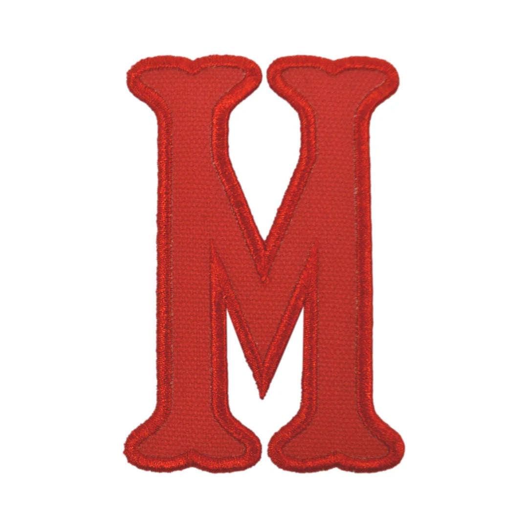 LETTER APPLIQUÉS-M