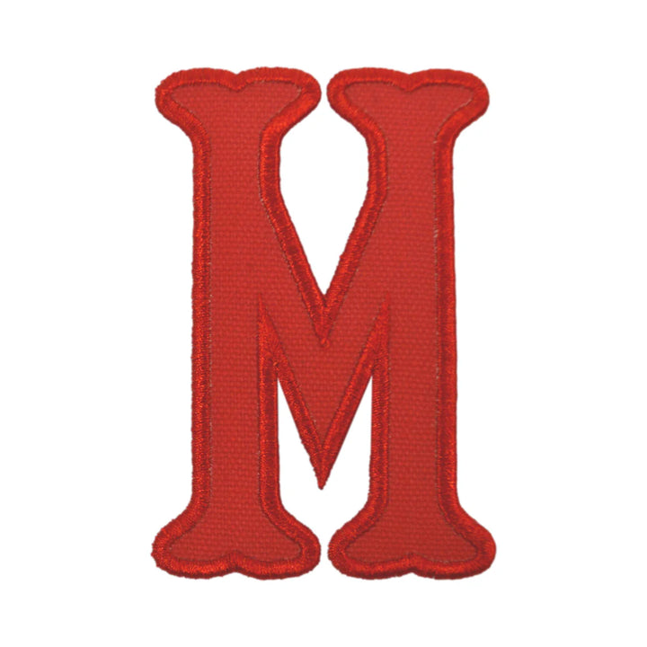 LETTER APPLIQUÉS-M