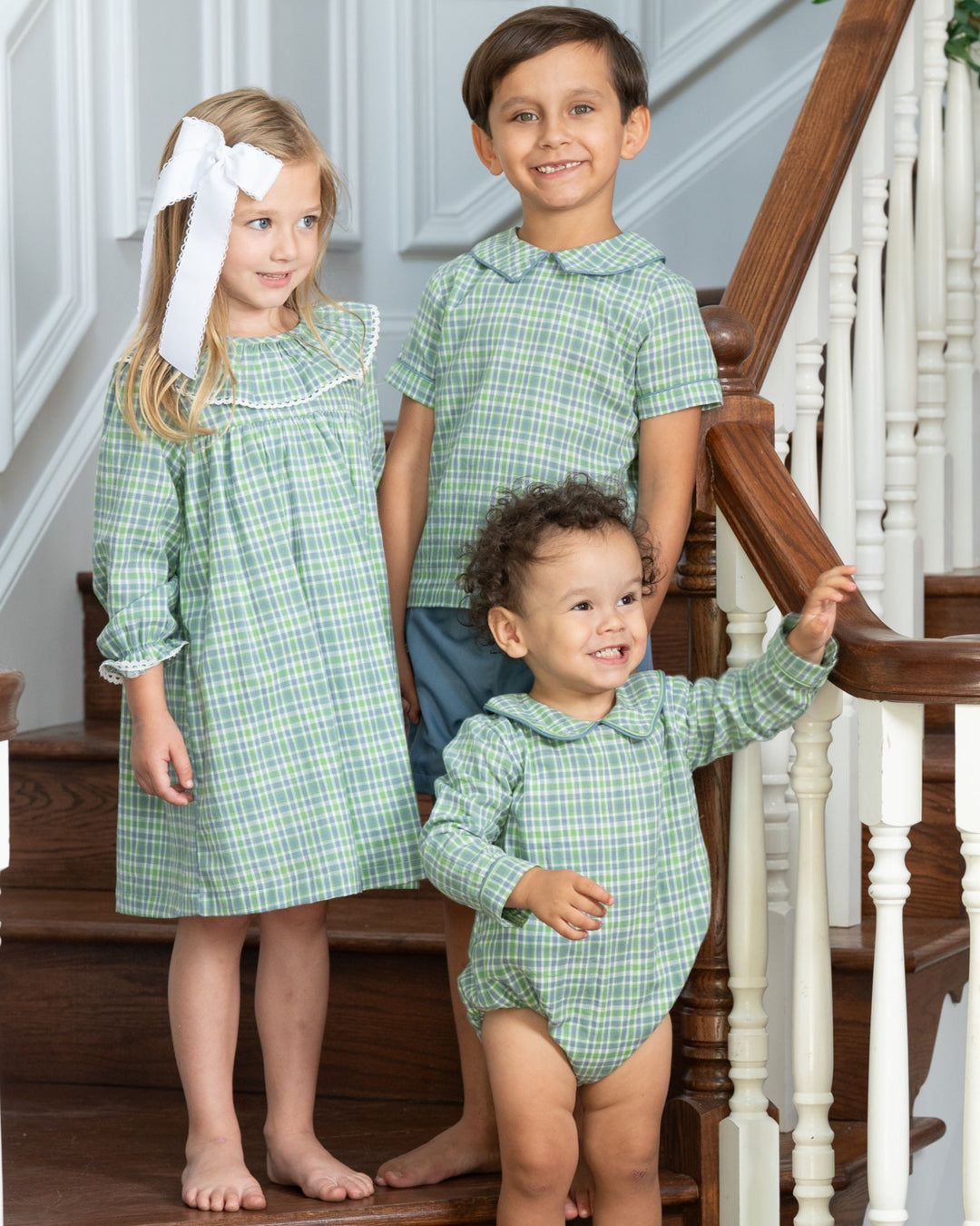 Hunter Bluegrass Plaid Dress