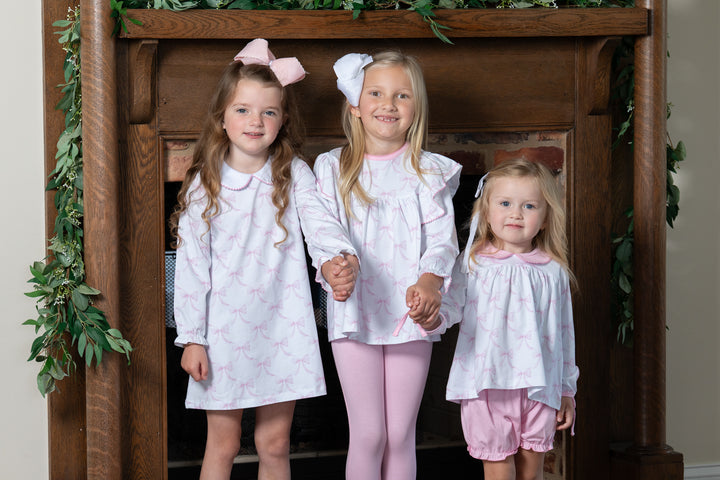 Presley Kait Bubblegum Bows Dress