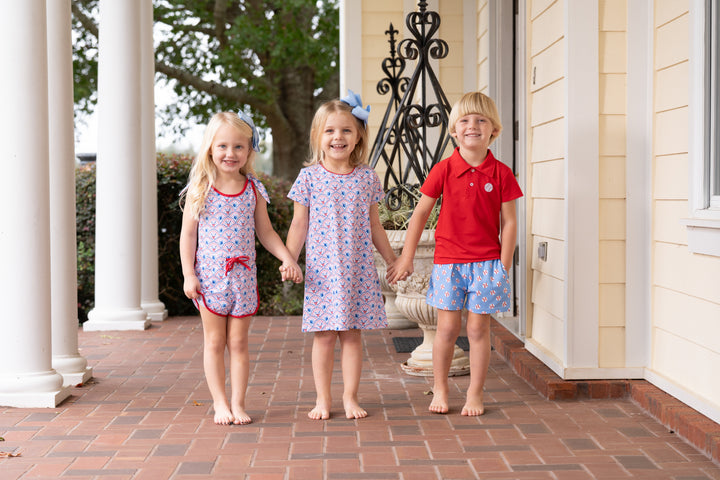 Watson Ballpark Blues Polo