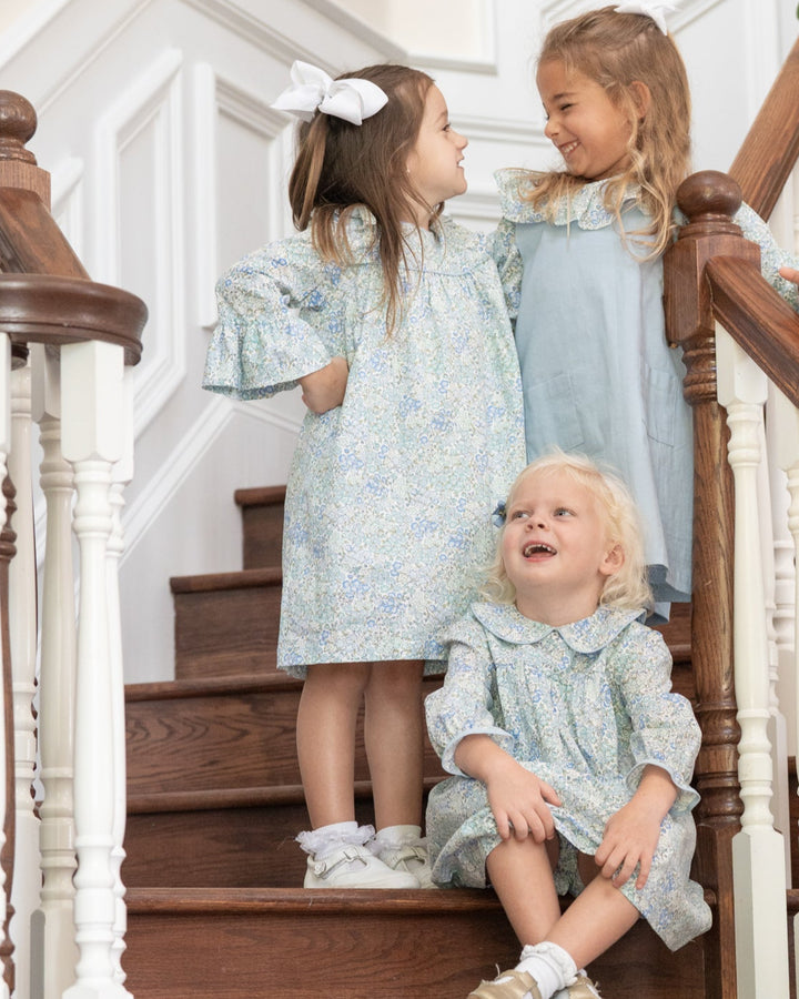Matilda Blue Floral Dress