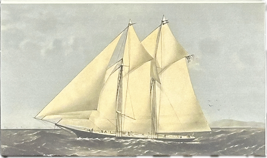 Sail boat Matchbox