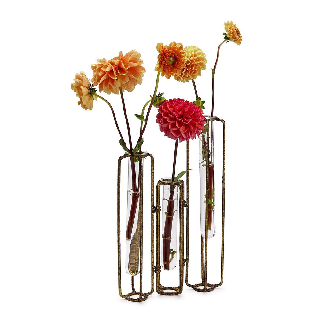 Lavoisier Set Hinged Flower Vases in 3 sizes