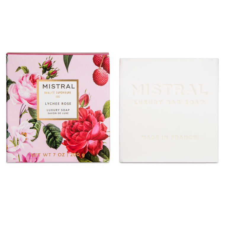 BAR SOAP 7 oz / 200g LUXE - LYCHEE ROSE