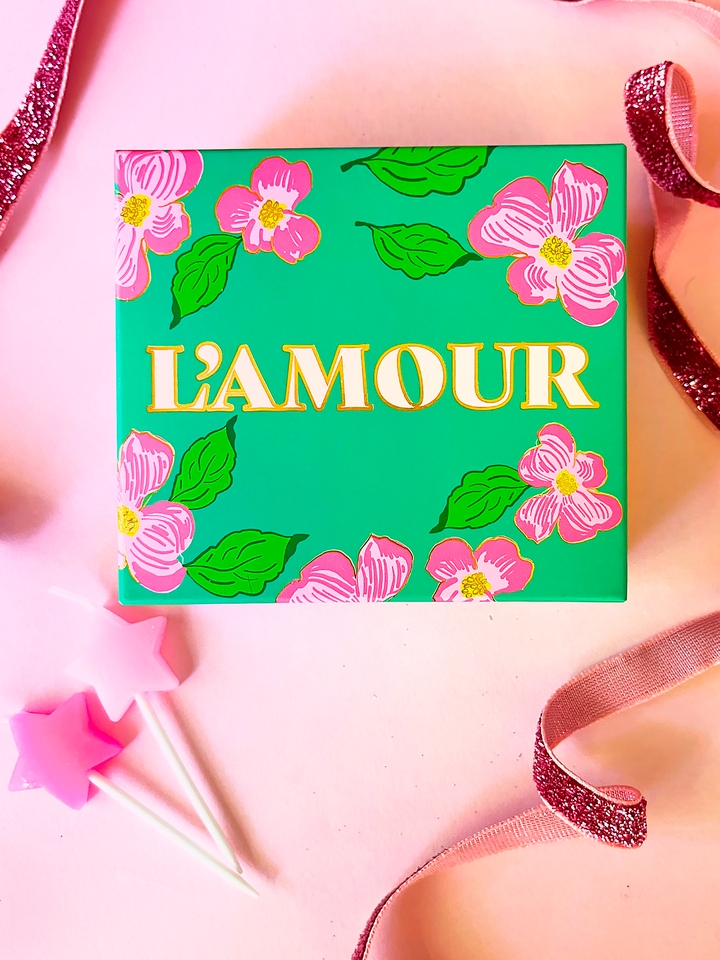 Message on Soap - Geranium (L'AMOUR)