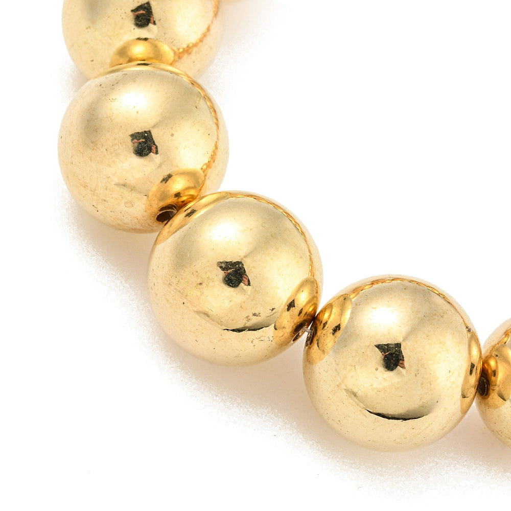 Chunky Bead Ball Chain Necklace