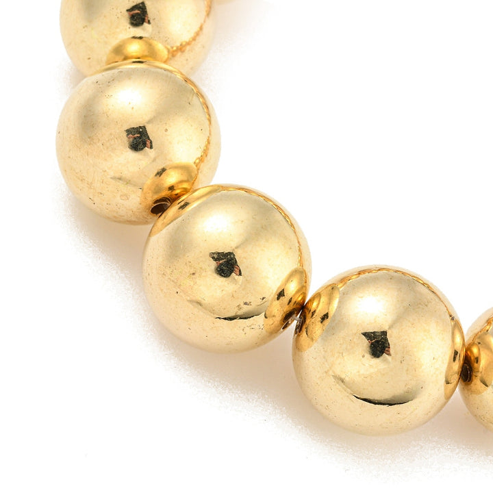 Chunky Bead Ball Chain Necklace