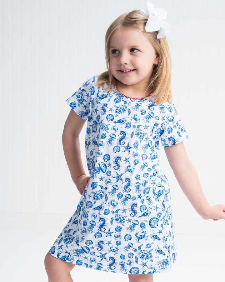 Mary Chase Navy & Nautical Dress