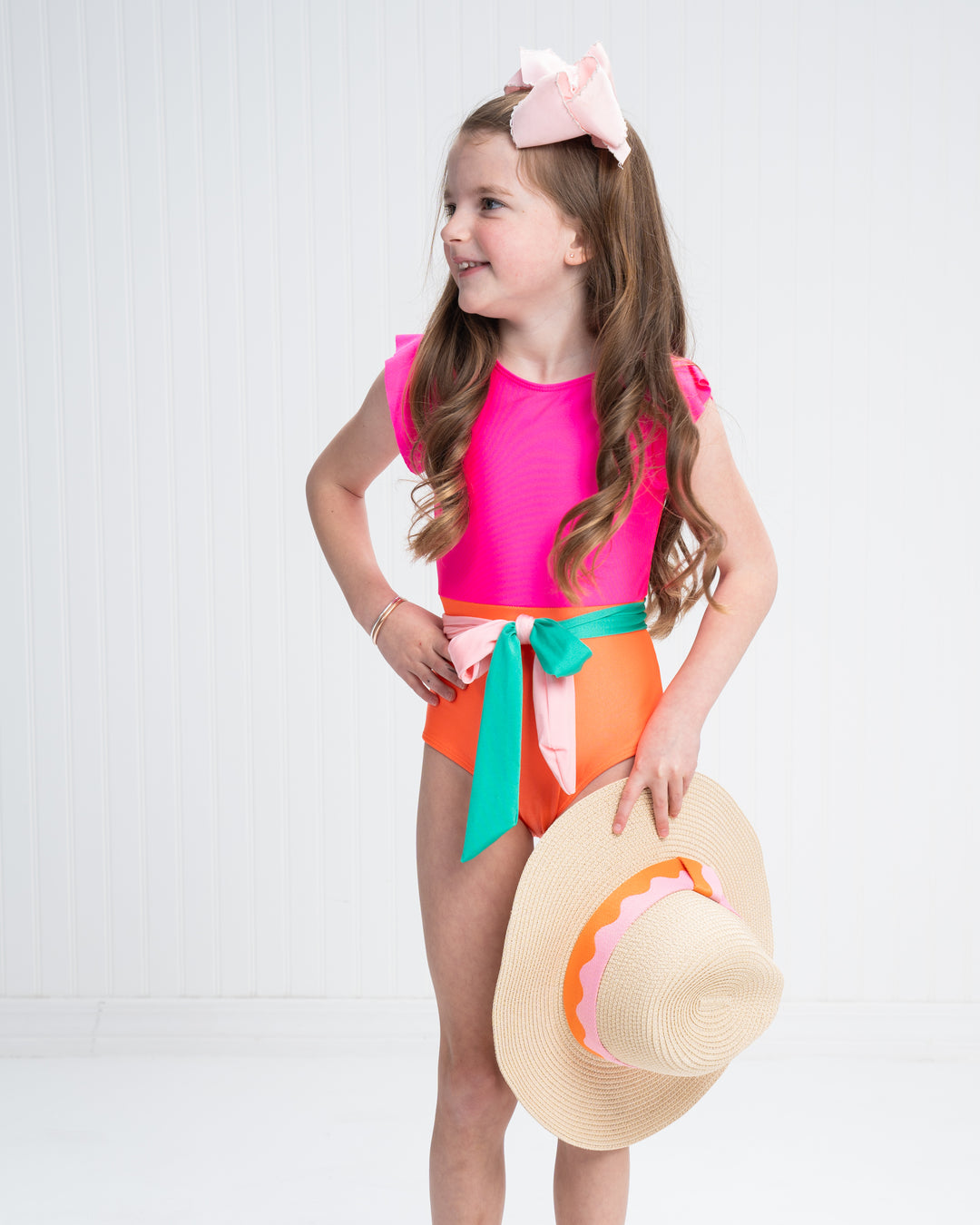 August Kate Colorblock Swimsuit