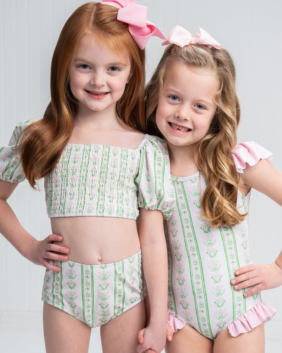 Seaside Blush & Bloom One Piece Swimsuit