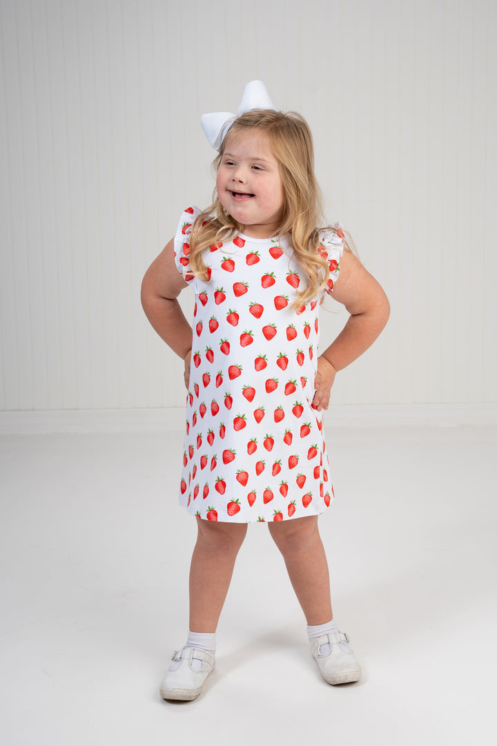 Lori Strawberry Dress