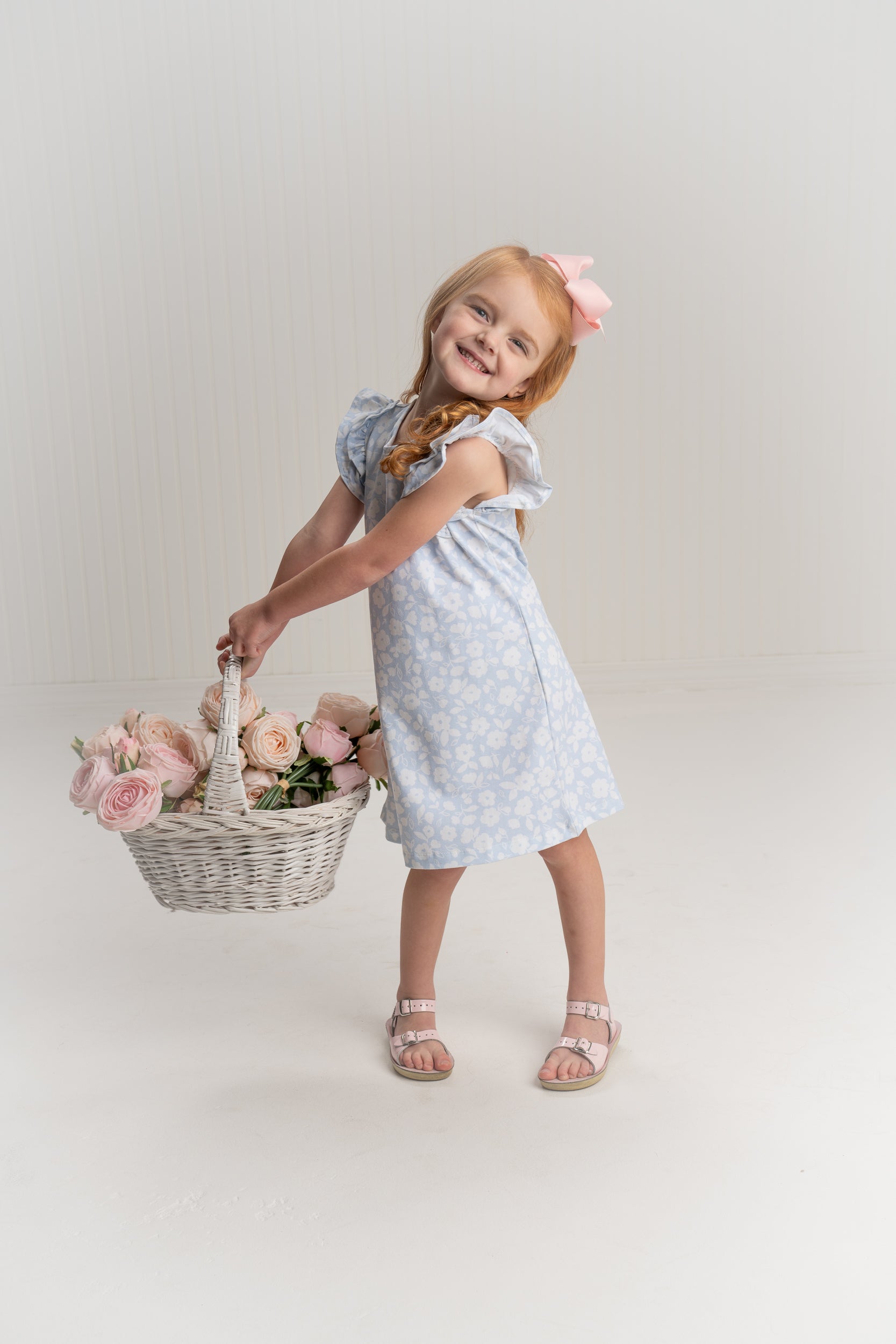 Lori Ditsy Floral Dress – The Oaks Apparel Co.