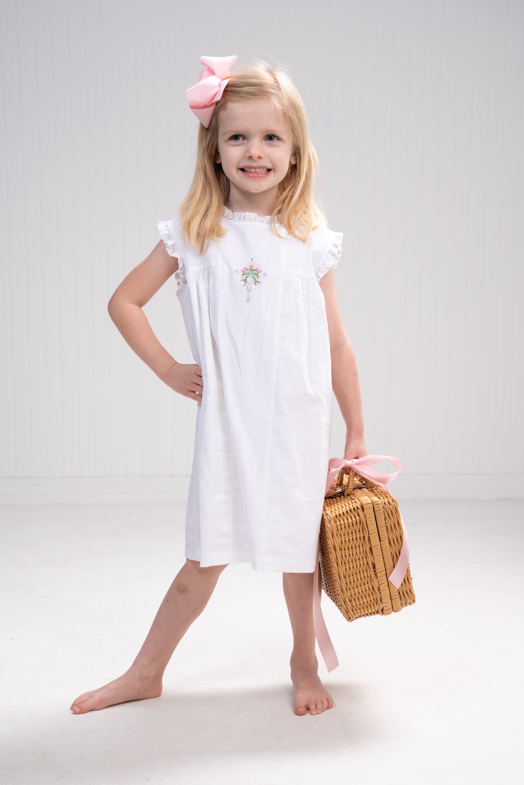 Anika Light Blue Cross Dress – The Oaks Apparel Co.