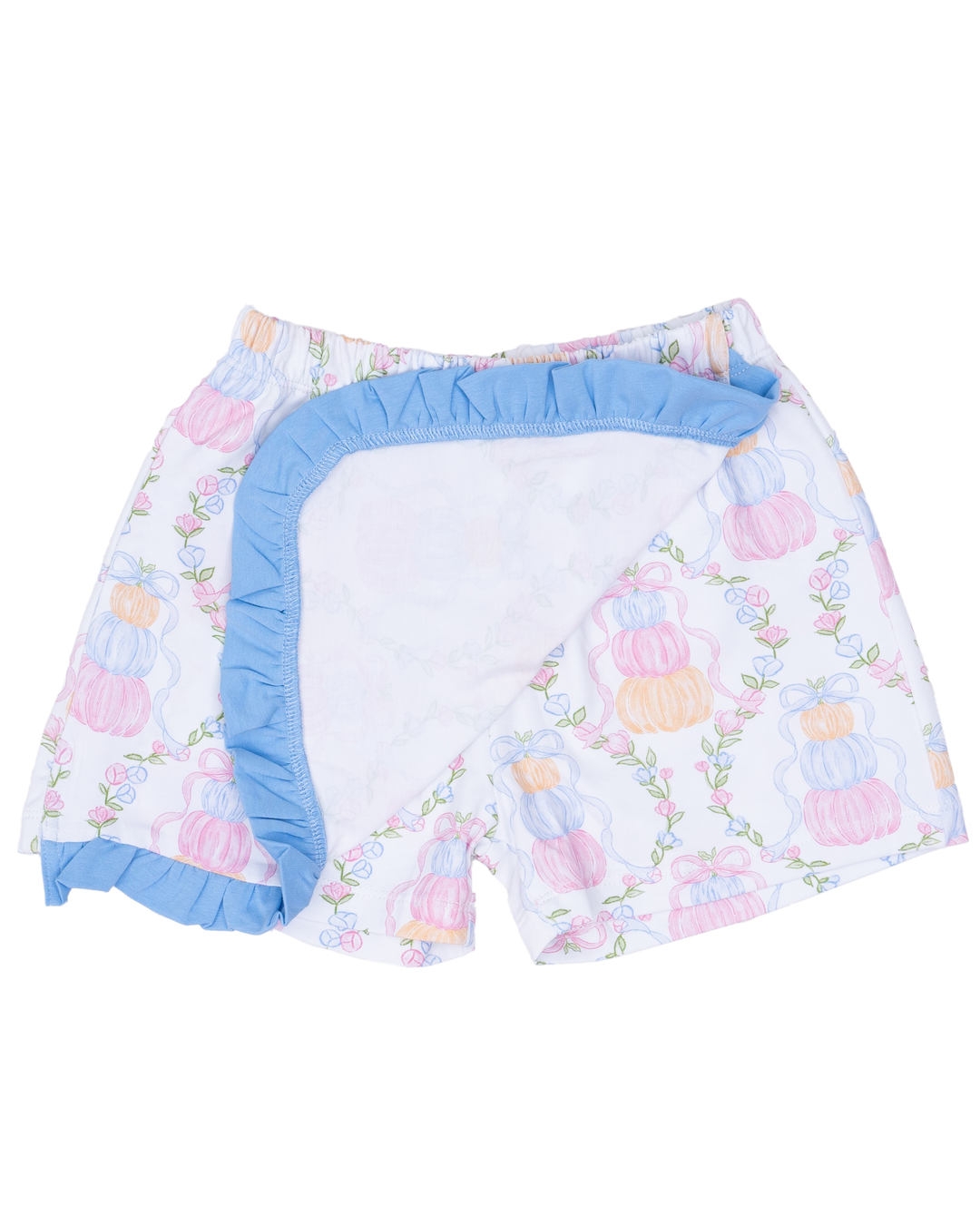 Evelyn Pumpkin Trellis Skort