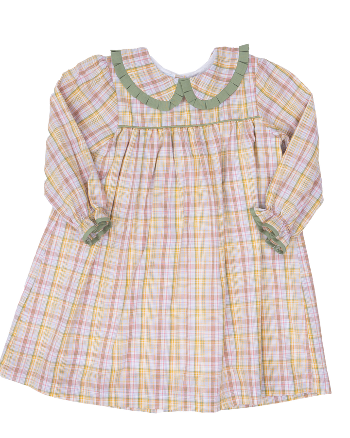 Cecilia Harvest Plaid Dress