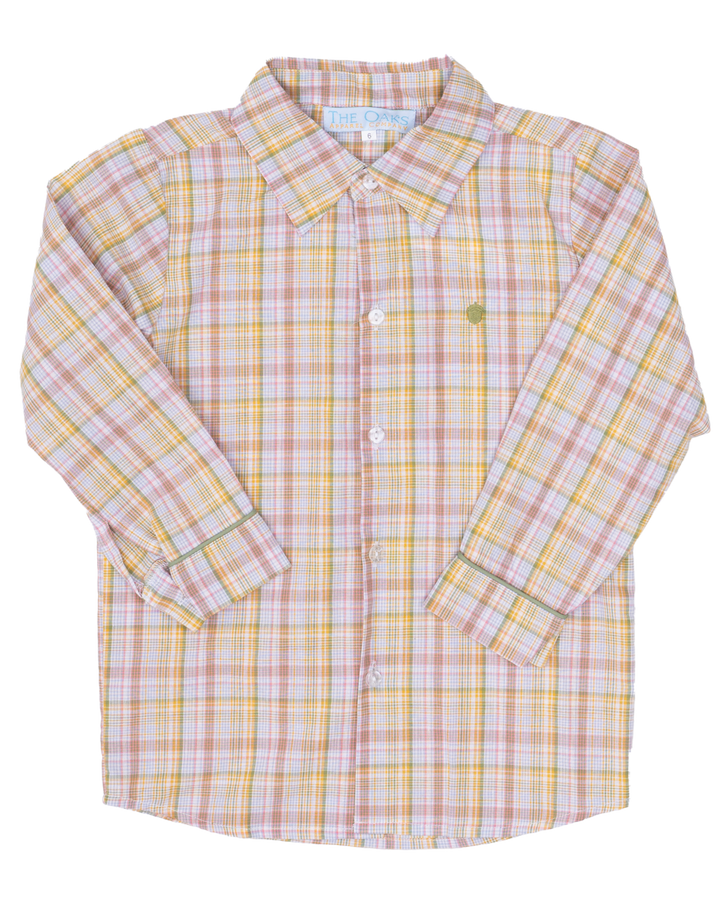 William Harvest Field Plaid Oxford