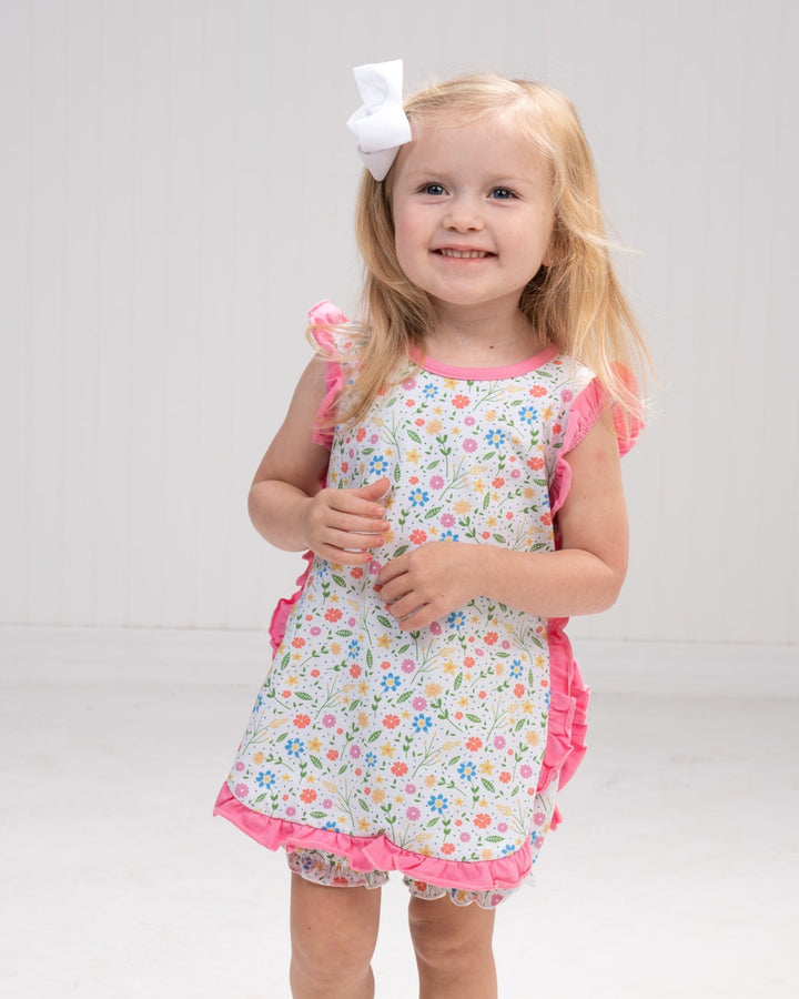 Nancy Petite Floral Bloomer Set