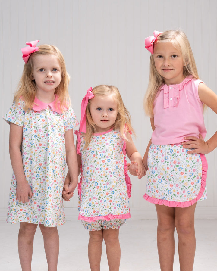 Nancy Petite Floral Bloomer Set