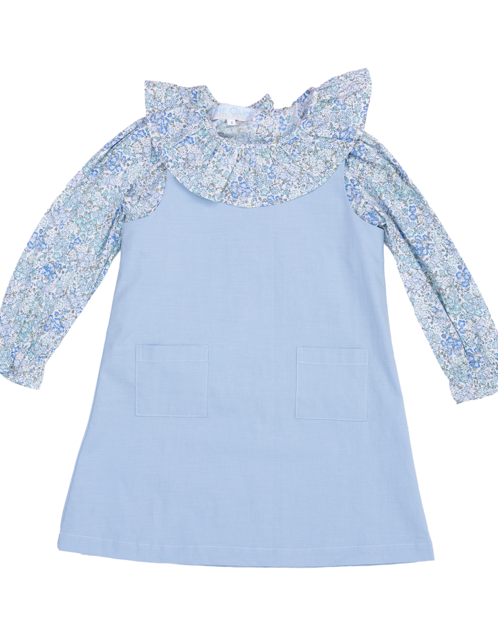 Matilda Blue Floral Dress