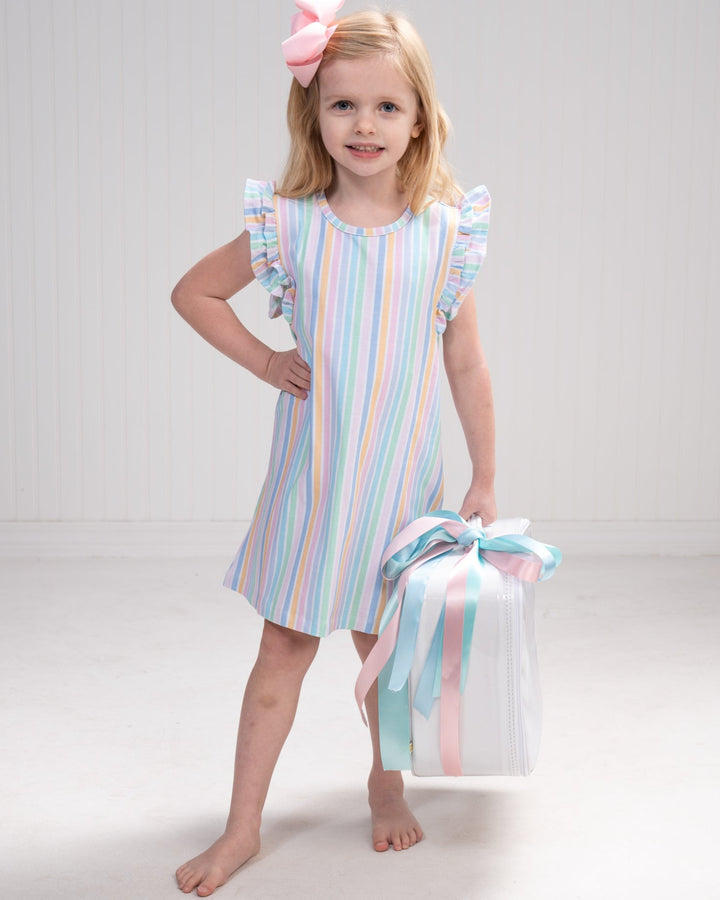 Lori Pretty Stripe Dress