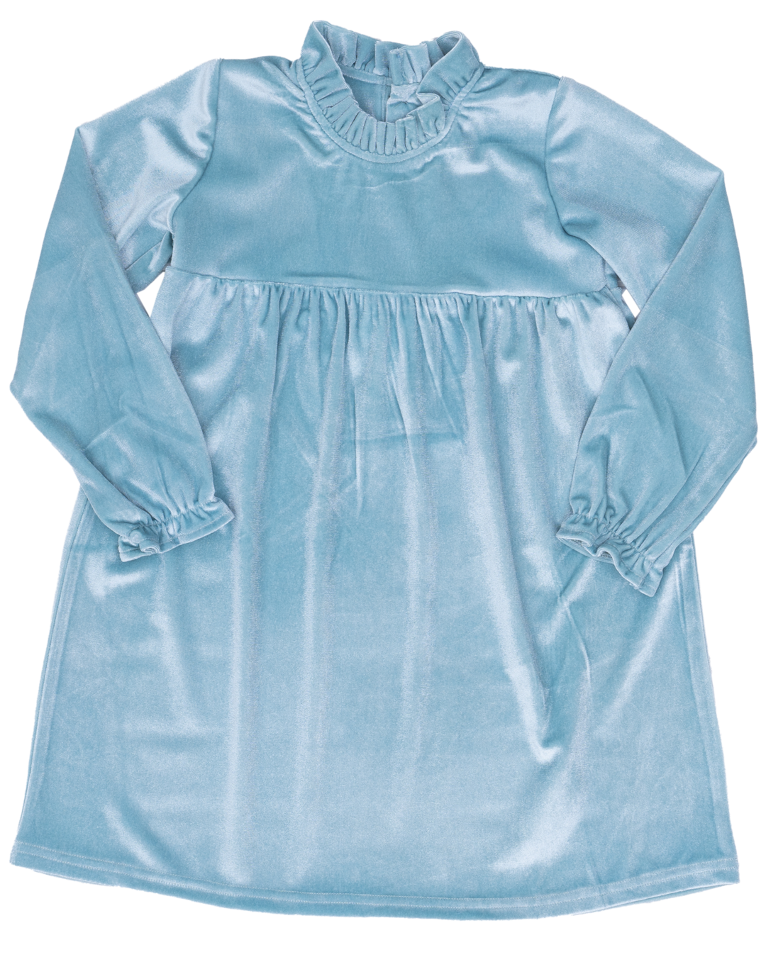 Kaitlin Ice Blue Velvet Dress The Oaks Apparel Co. Kaitlin Ice Blue Velvet Dress The Oaks Apparel Co.