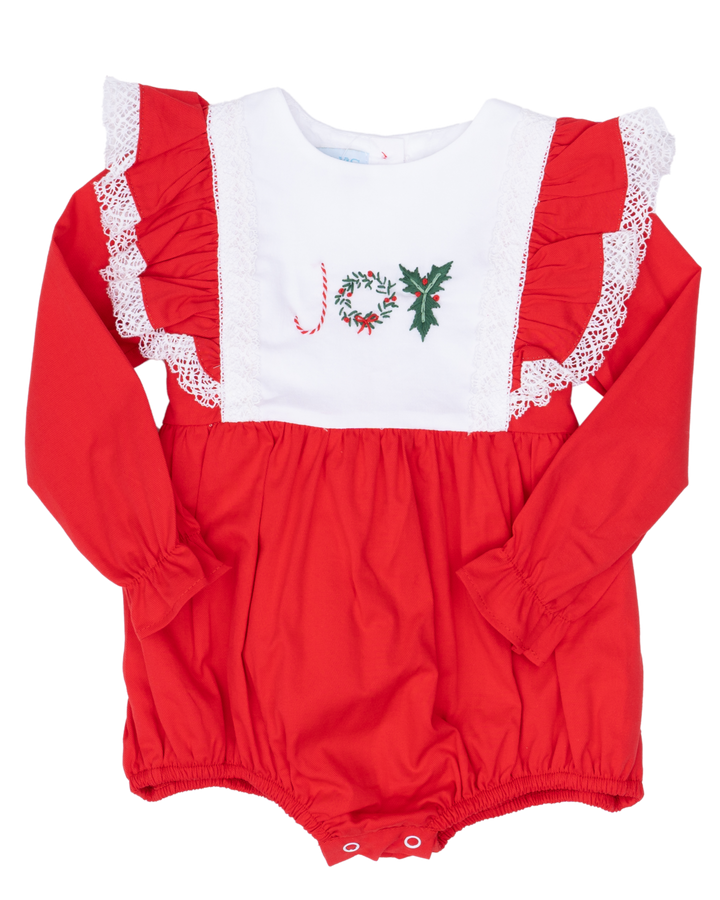 Joy Red Pique Bubble