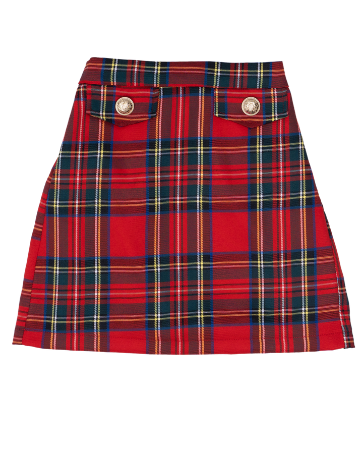 Leah Yuletide Tartan Skirt