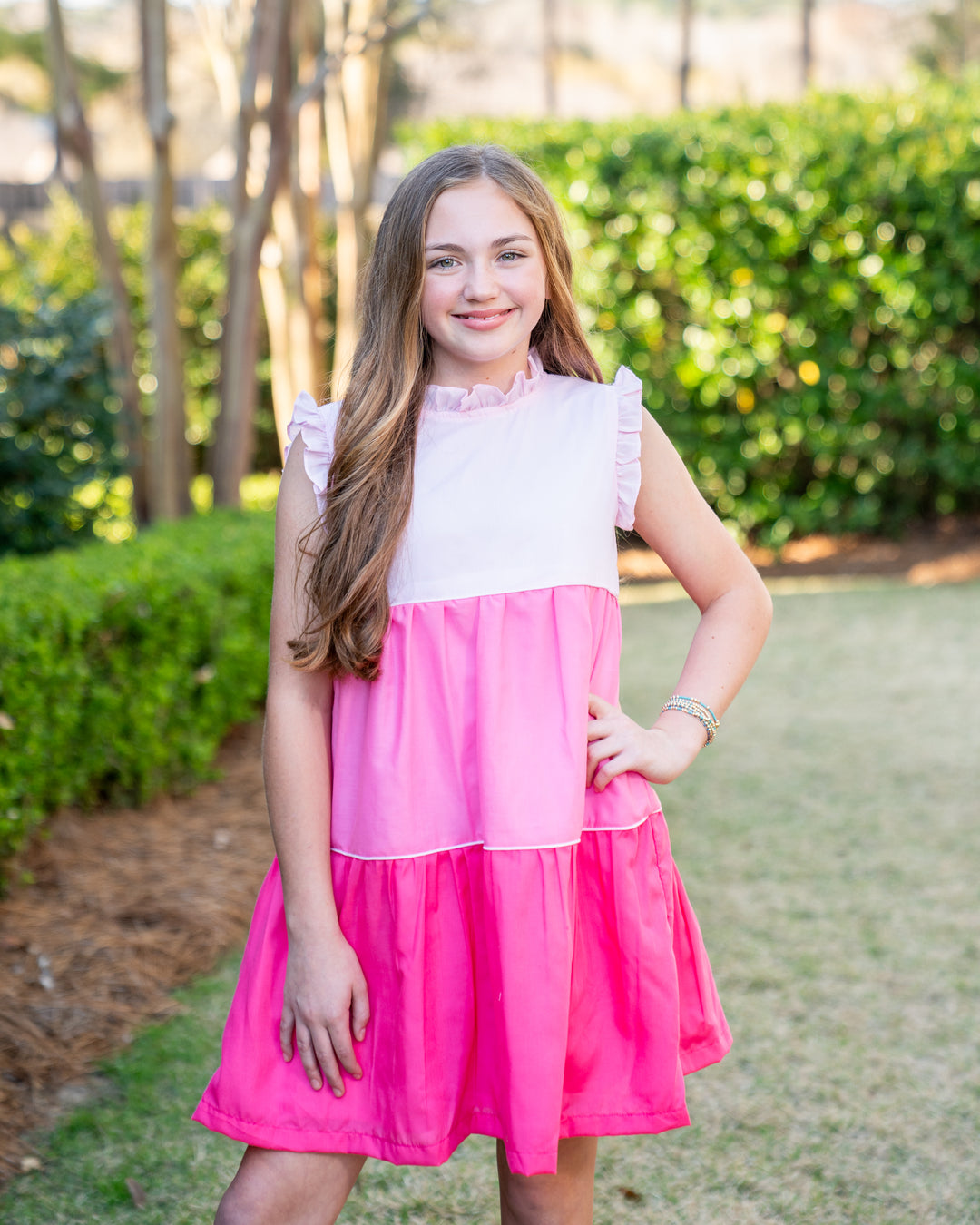 Valeria Shades Of Pink Dress