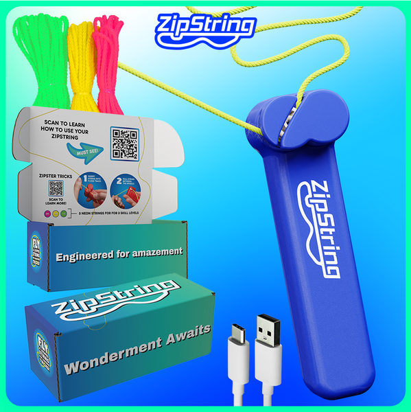 ZipString Original- Bodacious Blue – The Oaks Apparel Co.
