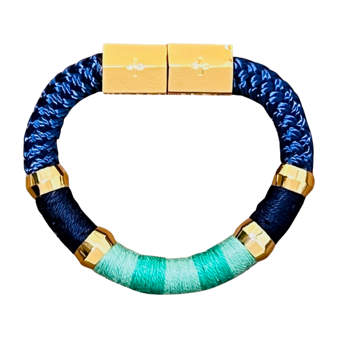 Colorblock Bracelet - Blue Lagoon