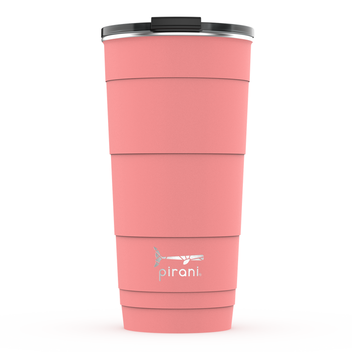 Insulated Stackable Tumbler w/Screw On Lid 26oz